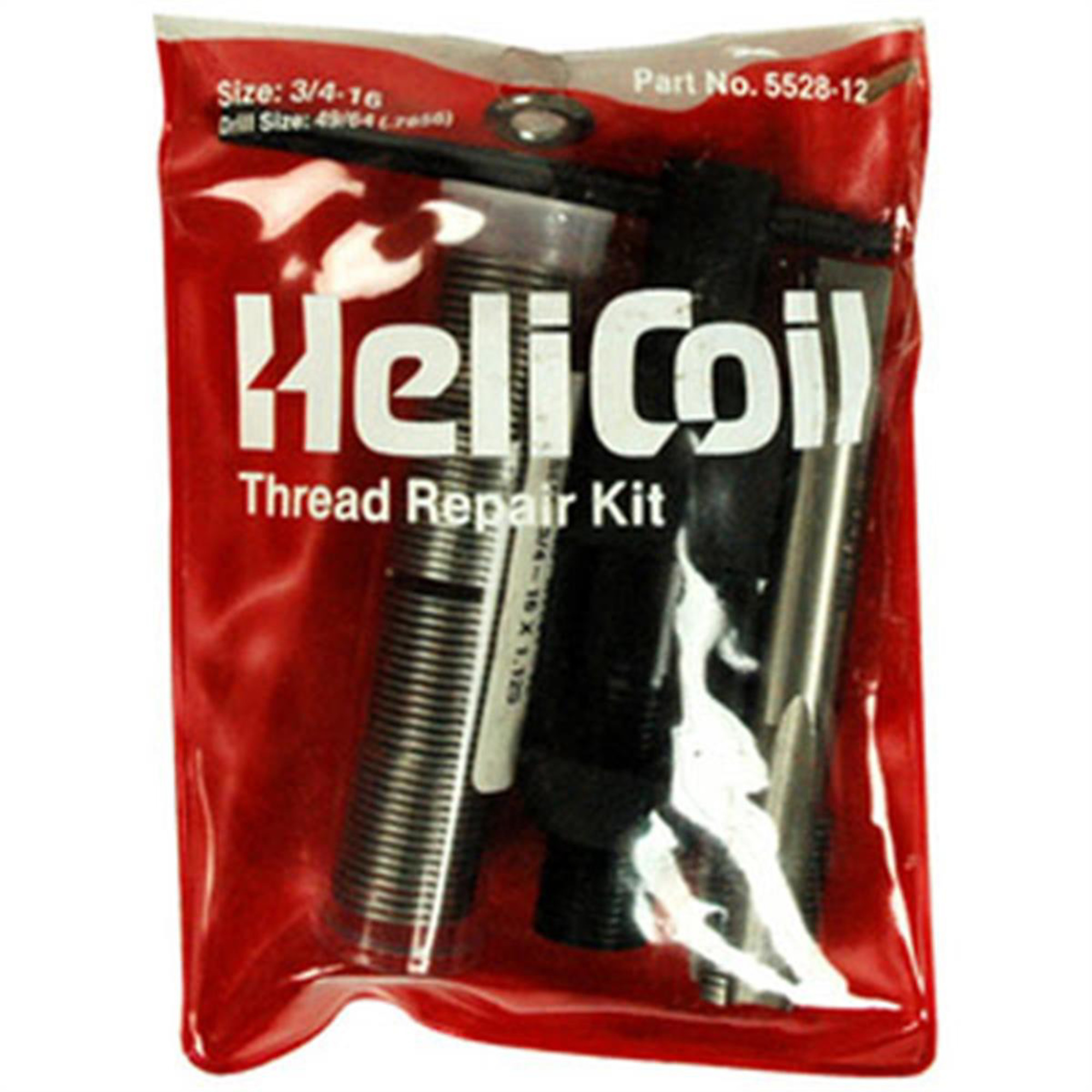 Helicoil Kit — 3/4-16, Metric, Model# HEL5528-12